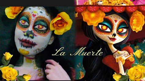 book of life la muerte makeup